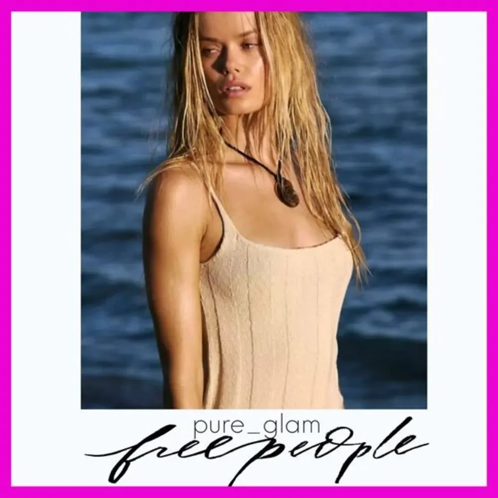 Free People mini dress in knit